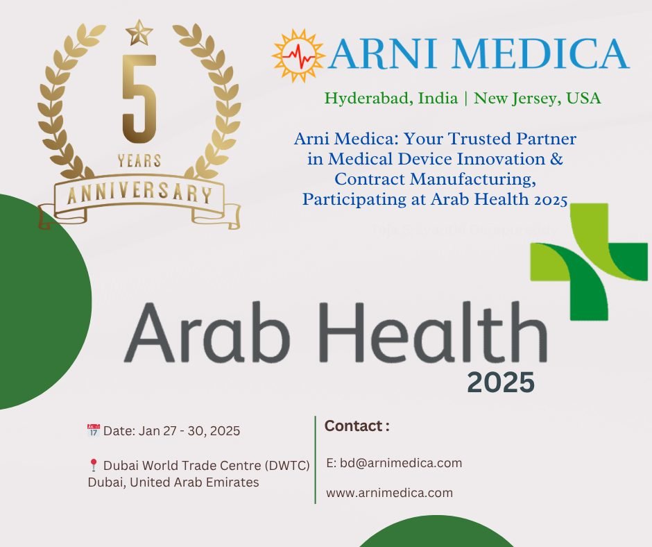 Arni Medica to Participate in Arab Health 2025